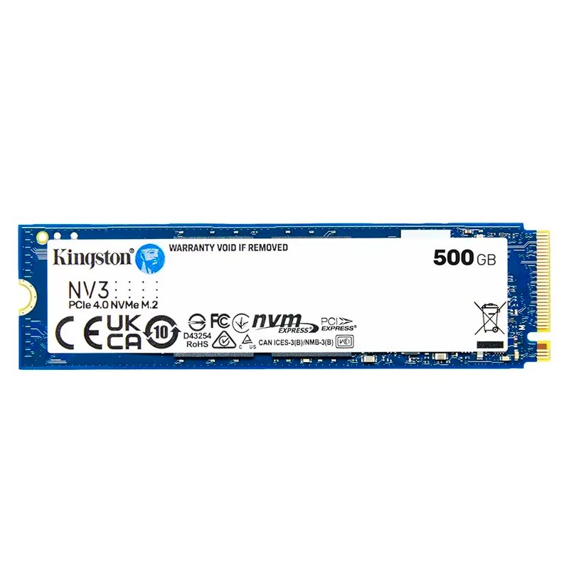 SSD Kingston 500GB NV3 PCIe 4.0 NVMe M.2 SSD