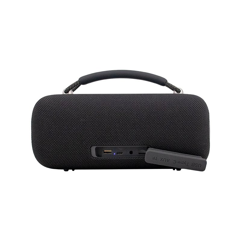 Parlante Inalámbrico Bluetooth Portátil Teros VB-6049BLK con Luces RGB - Imagen 5