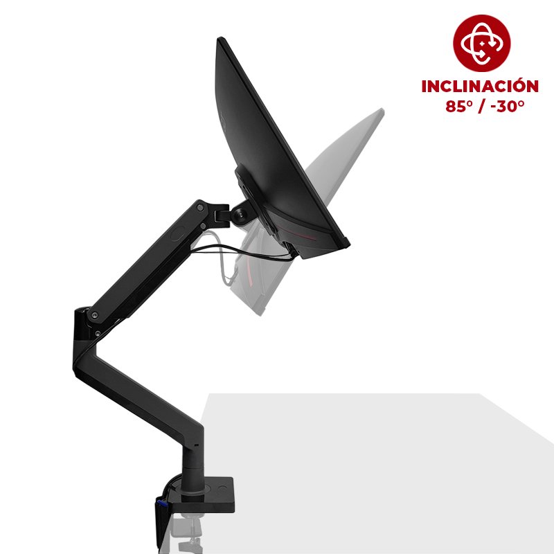 Brazo Soporte Articulado para Monitor de 22" a 35" TEROS TE-7113 - VESA 75x75 / 100x100 - Imagen 2
