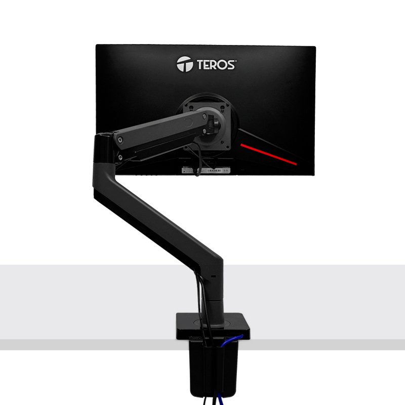 Brazo Soporte Articulado para Monitor de 22" a 35" TEROS TE-7113 - VESA 75x75 / 100x100 - Imagen 4