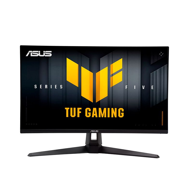 Monitor Plano ASUS TUF Gaming VG27AQ5A 27" QHD Fast IPS 210Hz 1ms (0.3ms mín) - 2560x1440, HDMI x2, DP, Parlantes