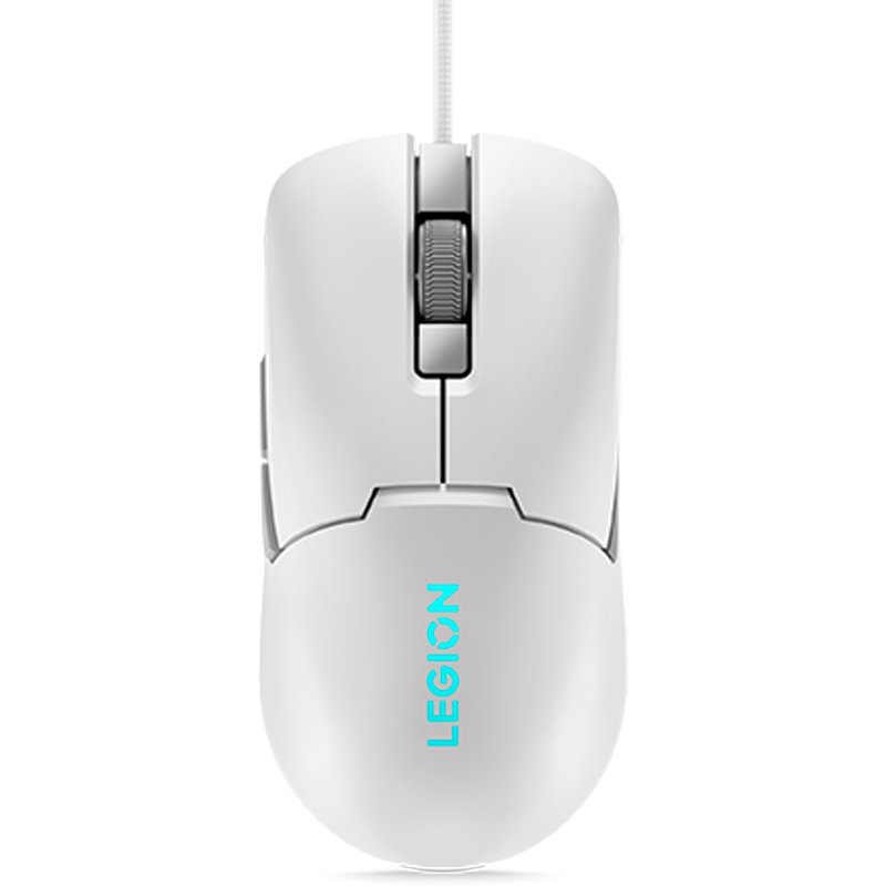 Mouse Gamer Lenovo Legion M300s RGB 8,000 DPI USB - Glacier White (Blanco) - Imagen 4