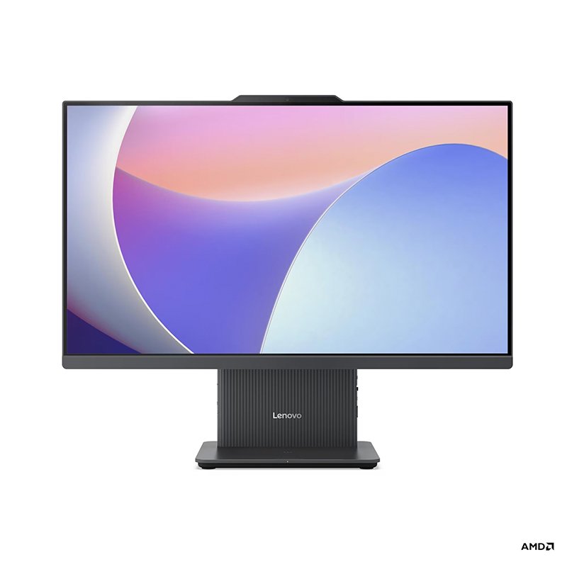 All-in-One Lenovo IdeaCentre AIO 24ARR9 23.8" FHD IPS 100Hz - Ryzen 7 7735HS, 16GB DDR5, 512GB SSD - Cloud Grey