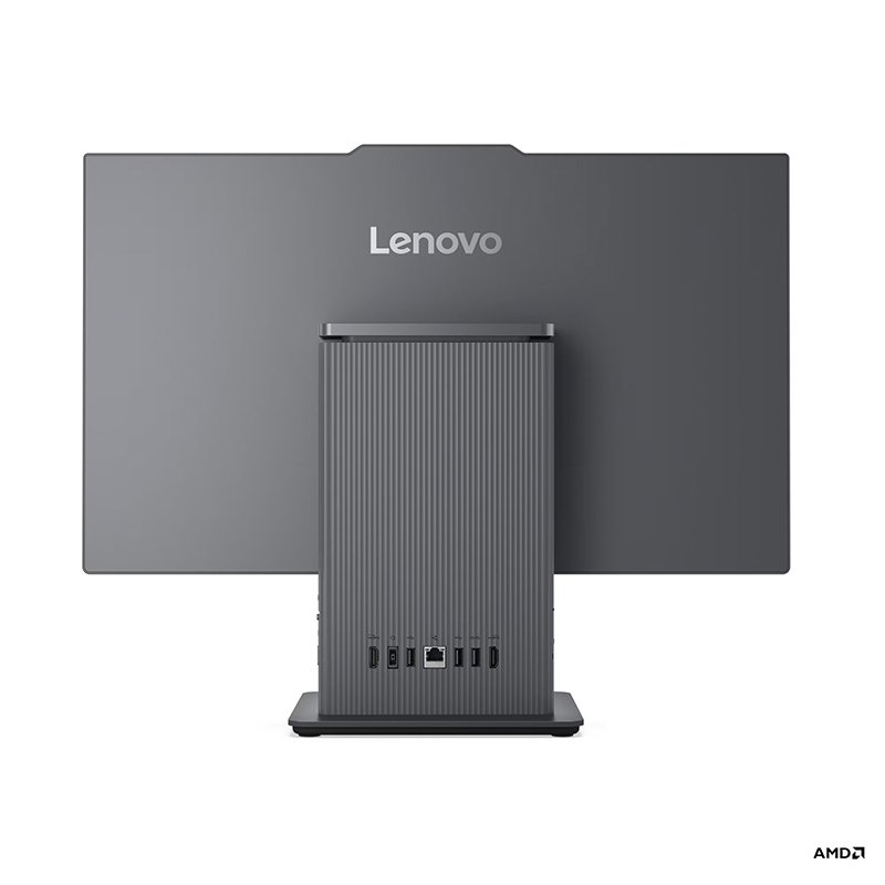 All-in-One Lenovo IdeaCentre AIO 24ARR9 23.8" FHD IPS 100Hz - Ryzen 7 7735HS, 16GB DDR5, 512GB SSD - Cloud Grey - Imagen 2