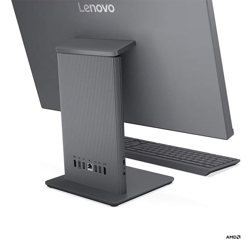 All-in-One Lenovo IdeaCentre AIO 24ARR9 23.8" FHD IPS 100Hz - Ryzen 7 7735HS, 16GB DDR5, 512GB SSD - Cloud Grey - Imagen 3