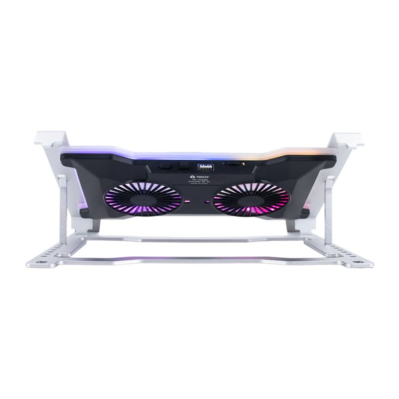 Cooler Base Refrigerante para Notebook TEROS TE-7135N de 9" a 16" - Plateado - Imagen 4